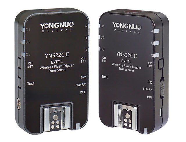 Pack de triggers Yongnuo YN 622 II para Canon