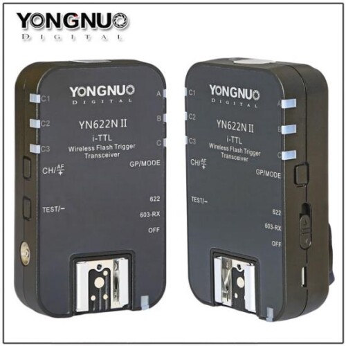 Pack de triggers Yongnuo YN 622 II para Nikon